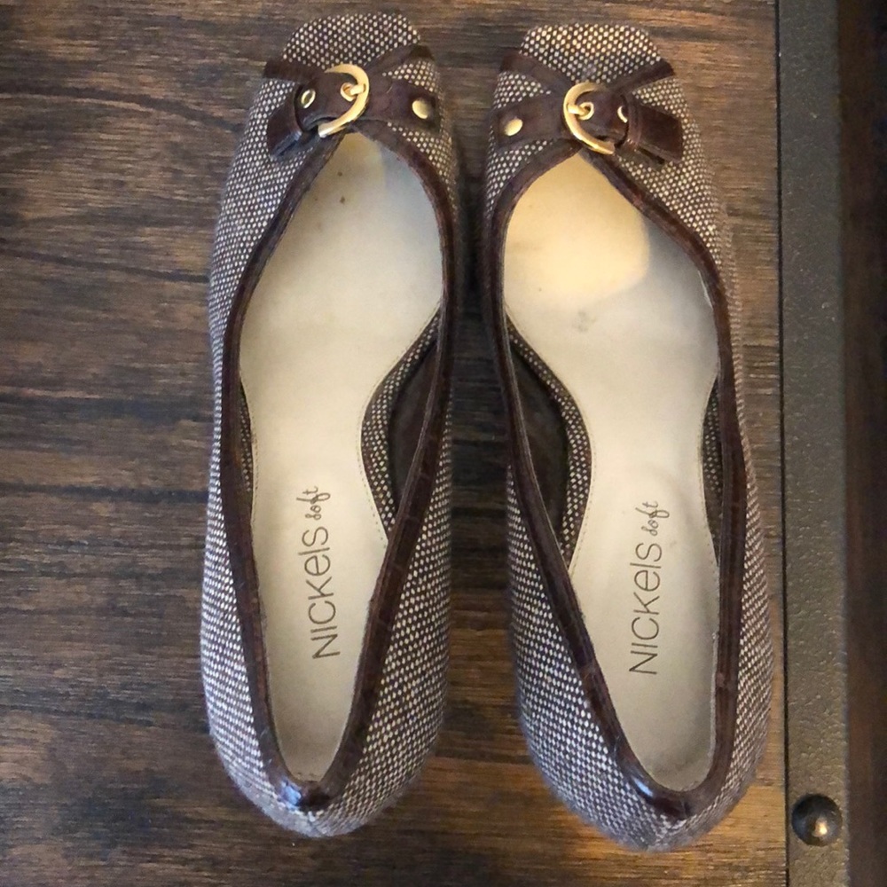 Brown heels